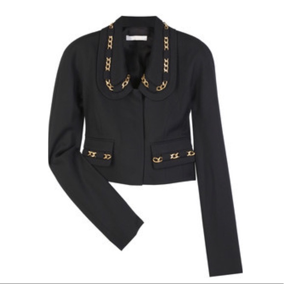 Chloe Jackets & Blazers - Chloé : HP 🎉 Black with chain runway jacket